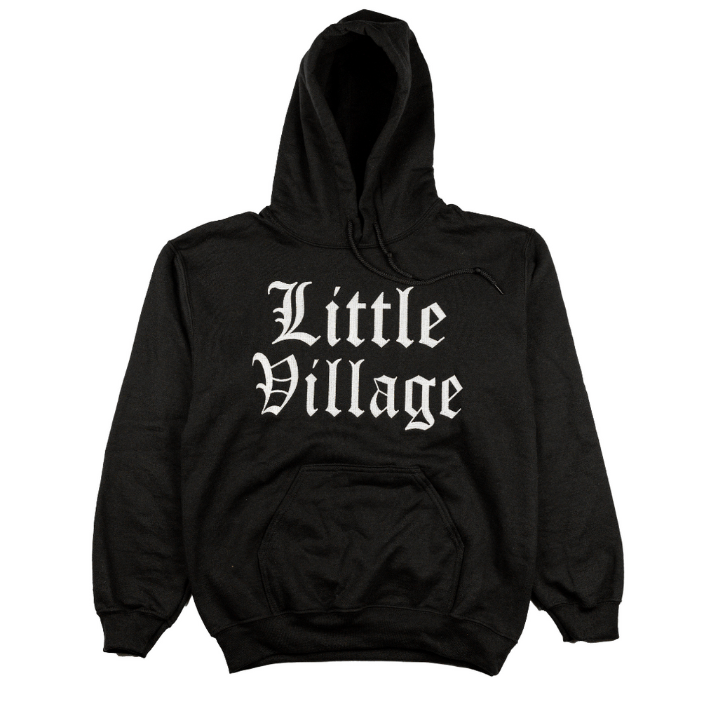 Embroidered "Little Village" Hoody